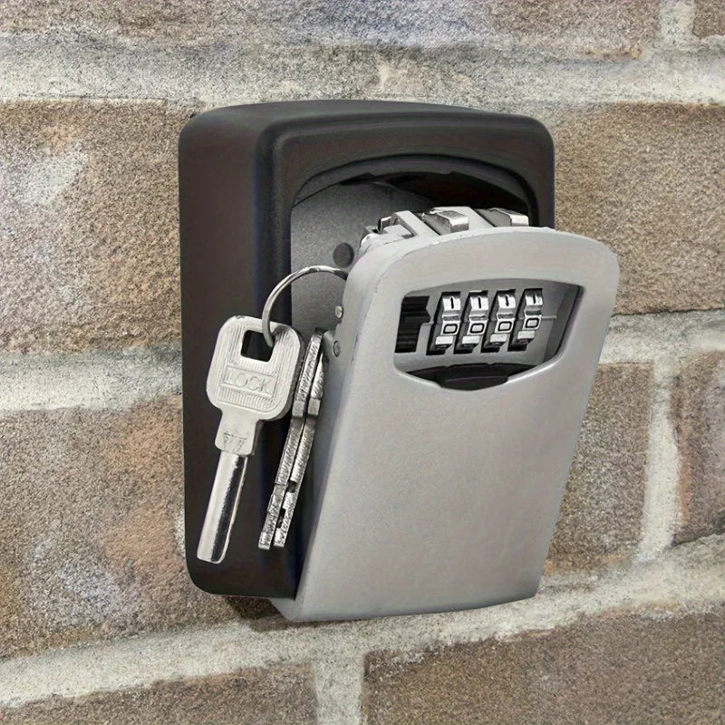 1pc Ultra-Secure Flip-Top Key Safe
