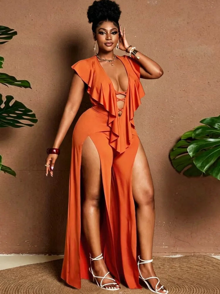 Plus Size Women Jumpsuit