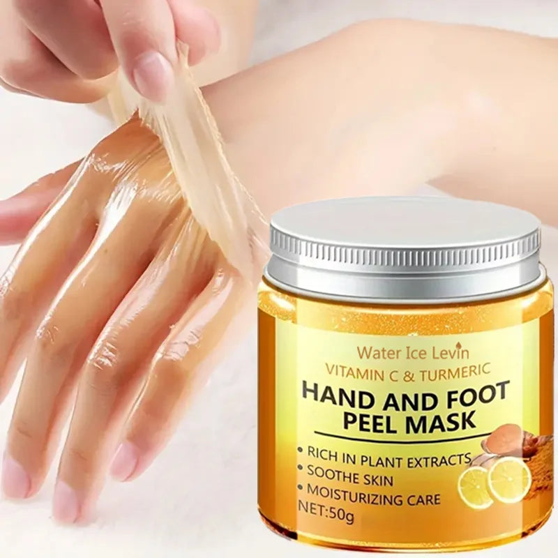 Vitamin C and Turmeric Hand and Foot Wax Mask