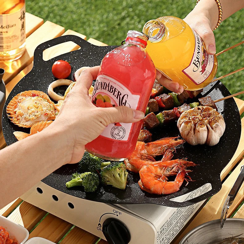 6-Layer Non-Stick Round Grill Pan