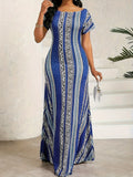 Off-shoulder Ladies Maxi Dress