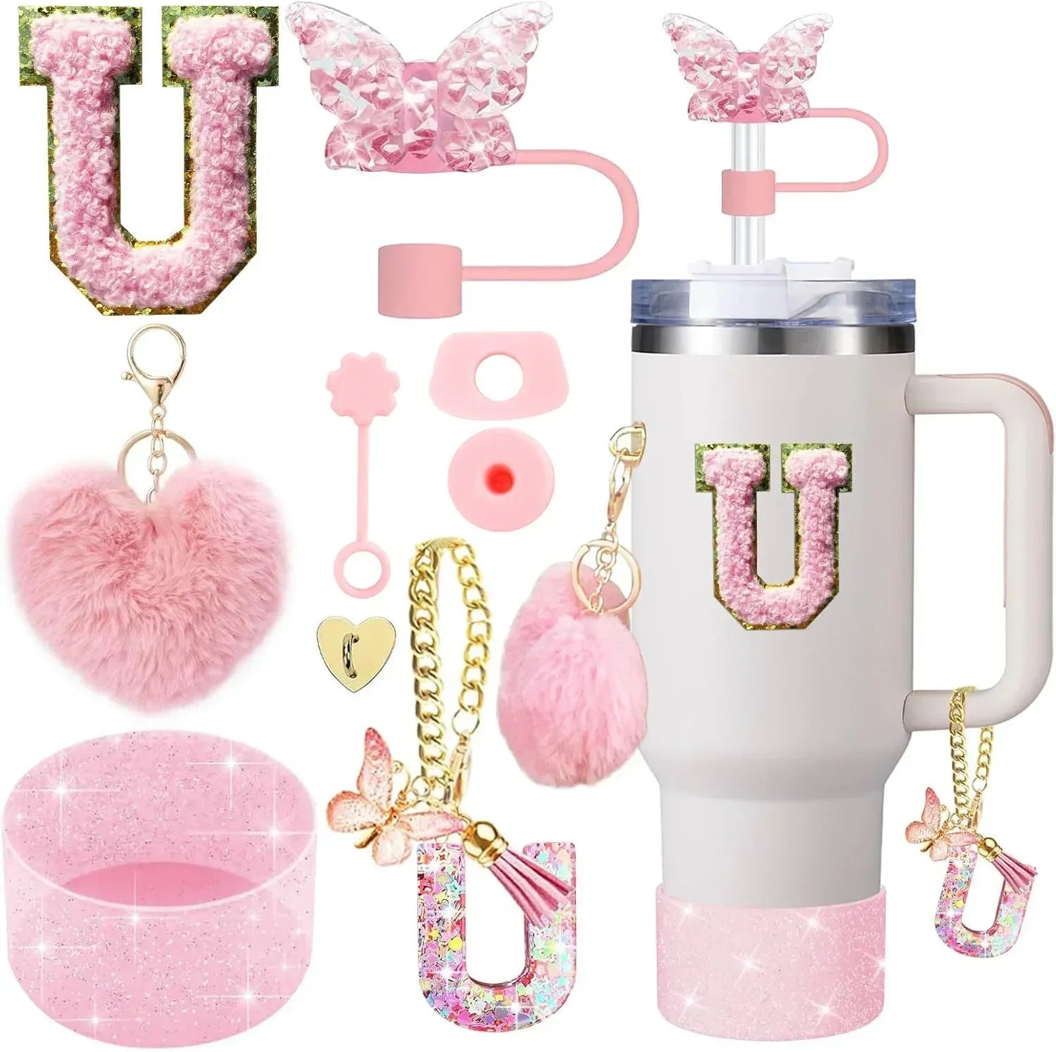 9PCS Accessory Set for Stanley Cup