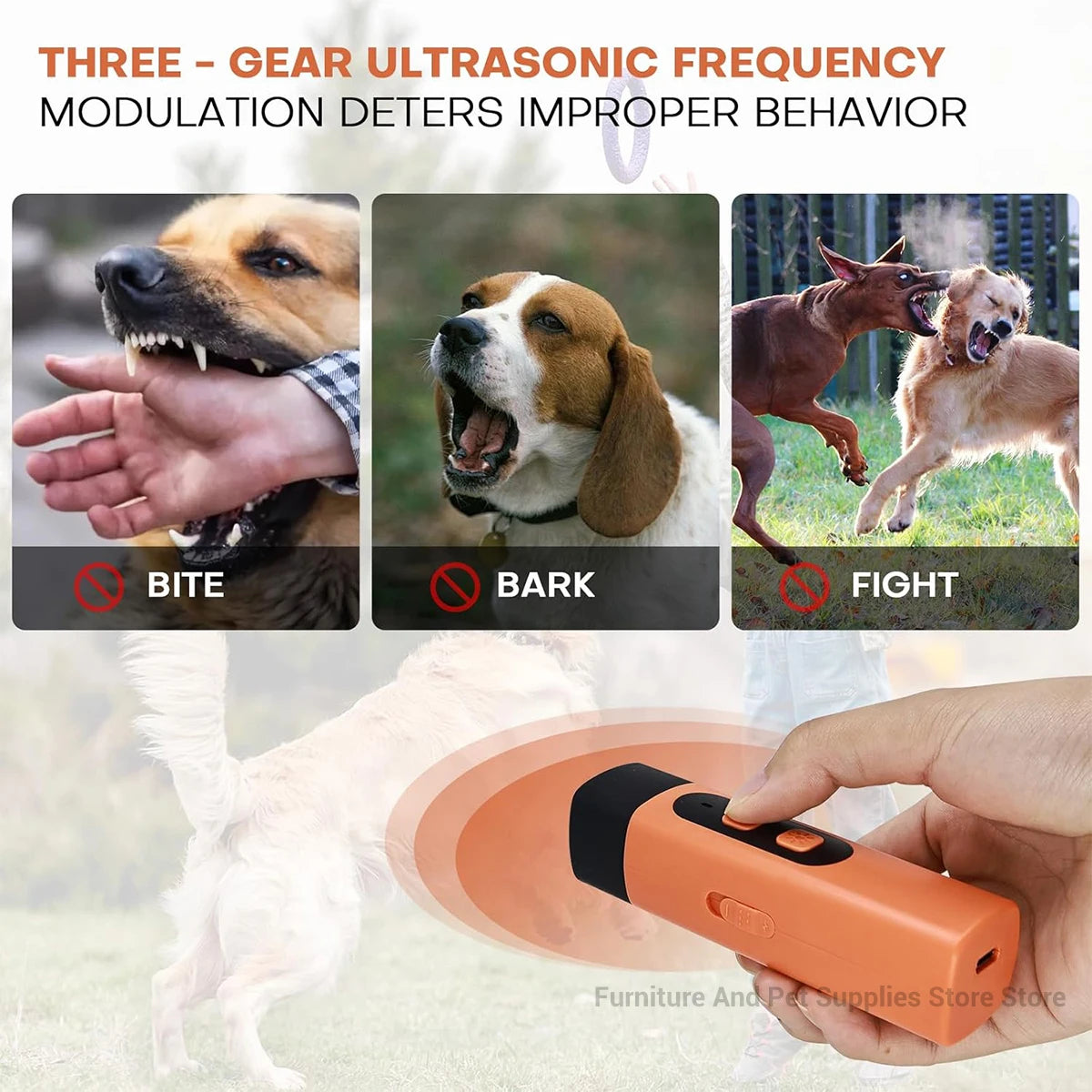 Ultrasonic Dog Training Device