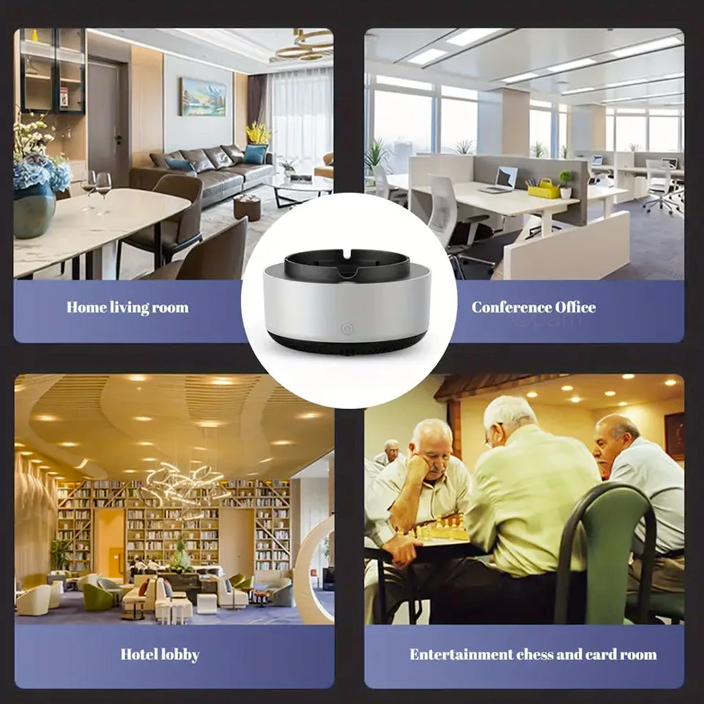 2-in-1 Intelligent Smoke-free Ashtray