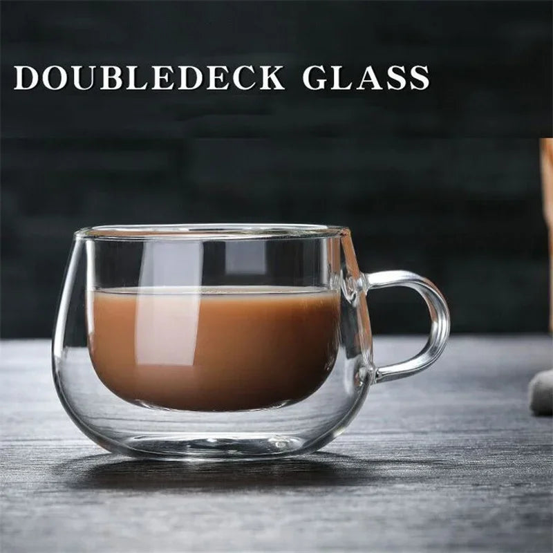 Heat Resistant High Borosilicate Glass Mug