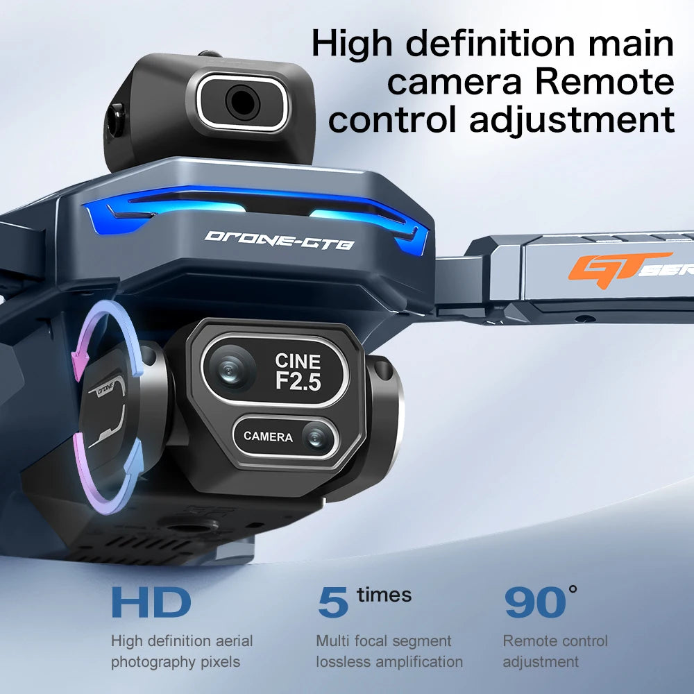 GT8 Drone GPS 8K Professional HD 360° Dual Cameras