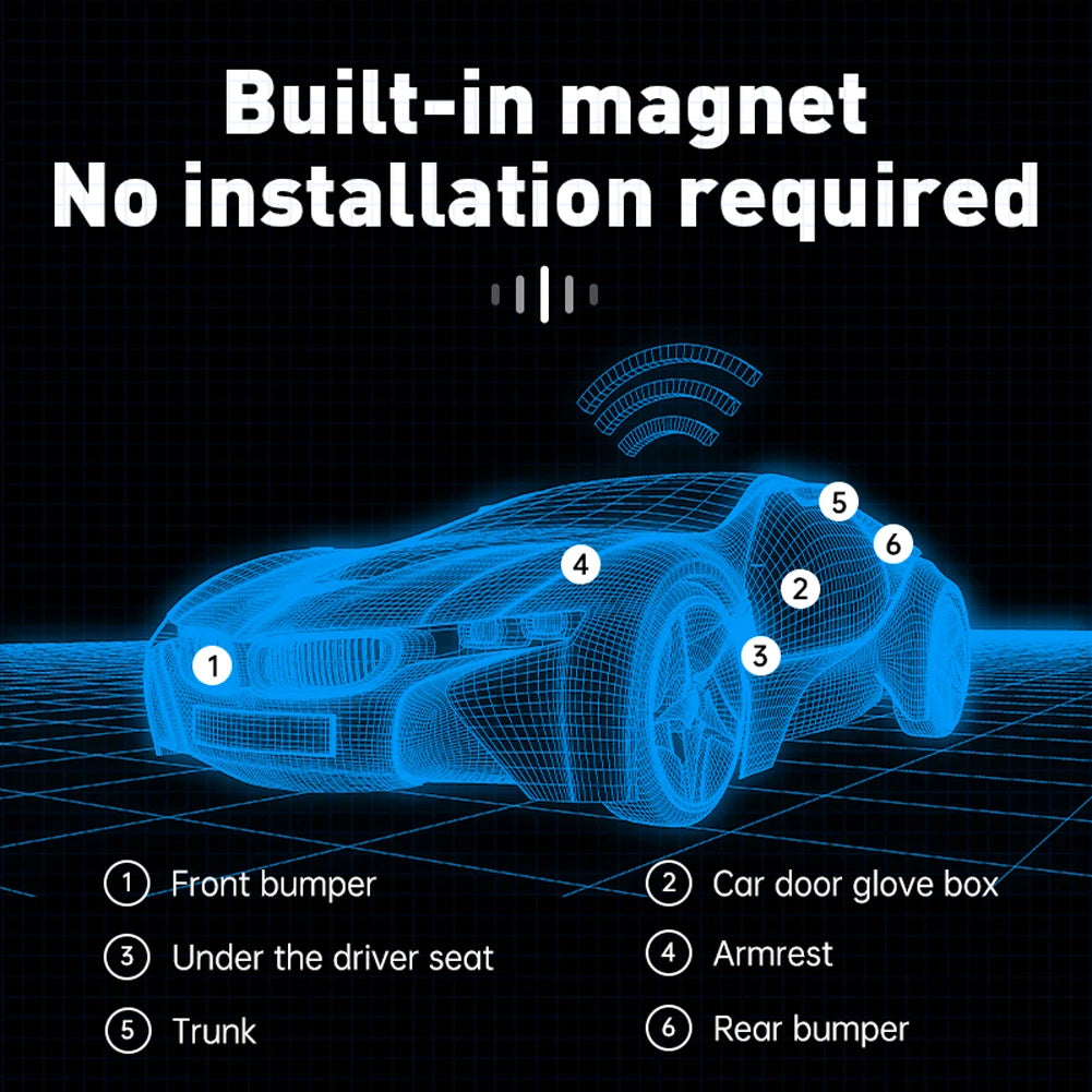 GF10 Magnetic Mini GPS Tracker