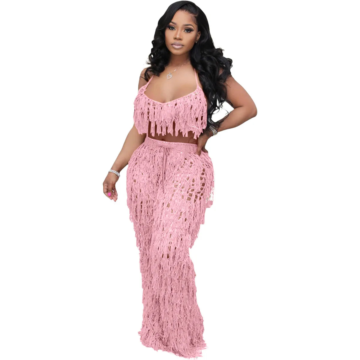Women's Knitted Two Piece Set