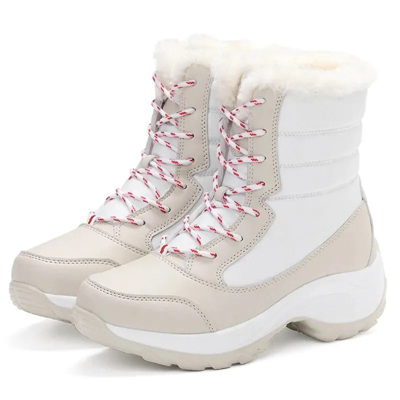 Women Waterproof Heel Boots