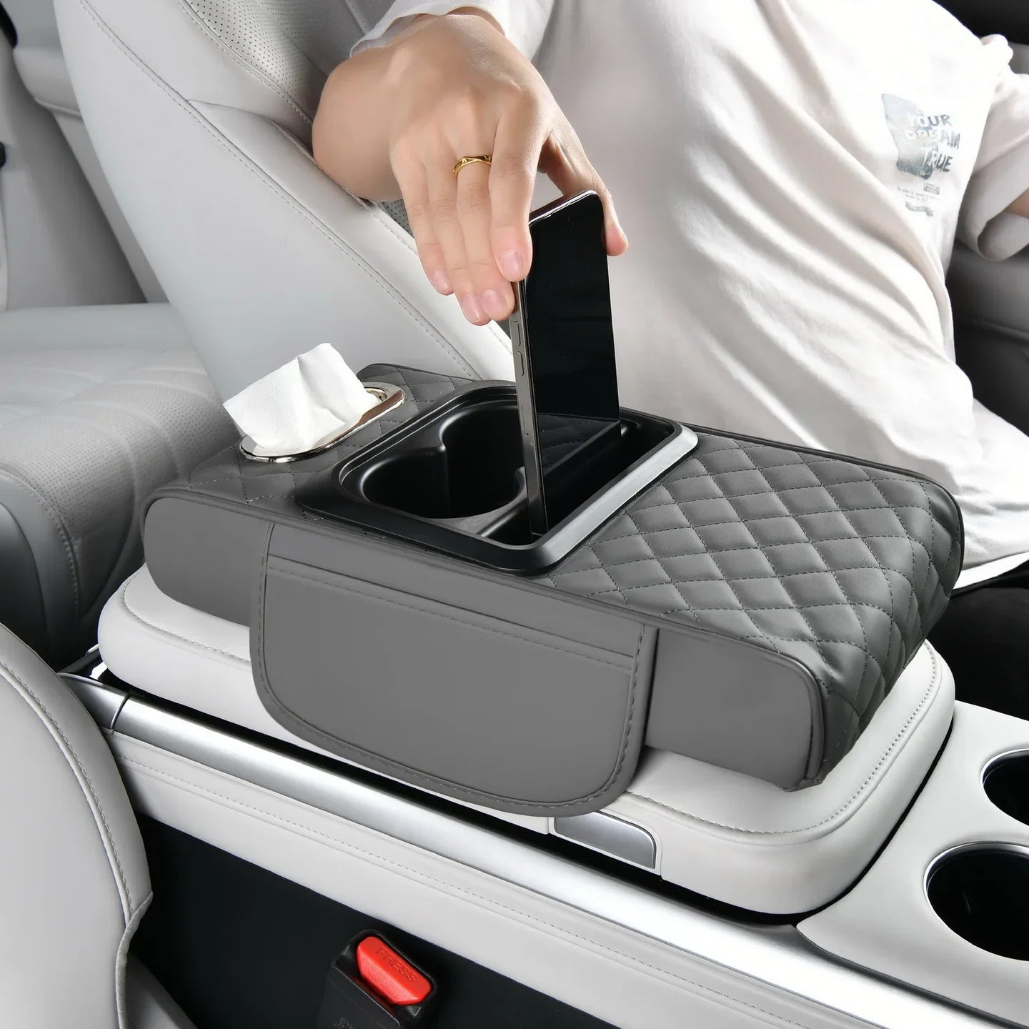 4 in 1 Car Center Console Cover