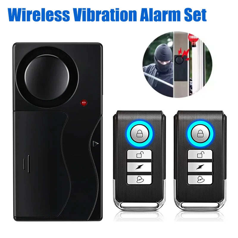 110dB Loud Door Window Alarm With Remote Control