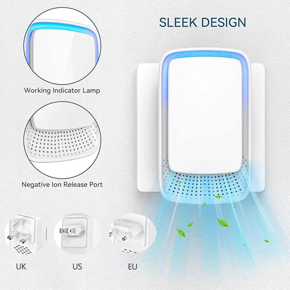 Portable Mini Air Purifier Freshener Deodorizer