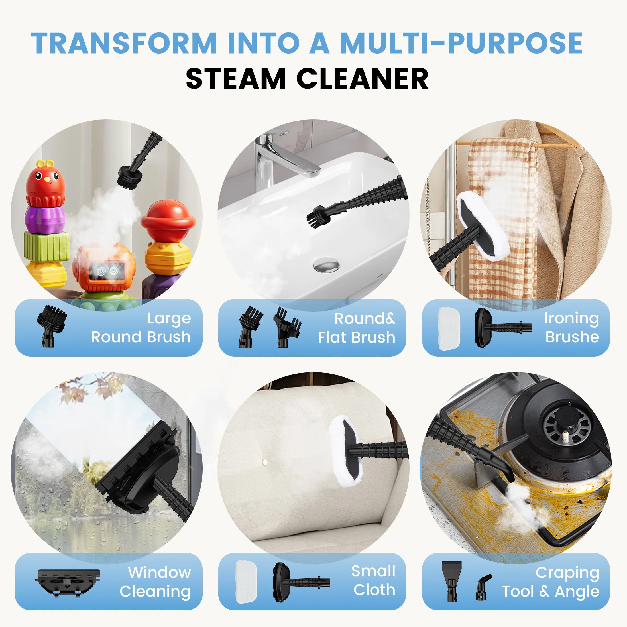 10-in-1 Steam Mop