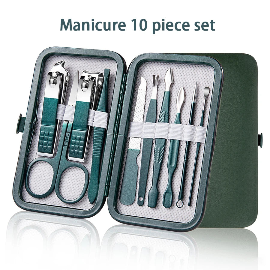 Professional Nail Care Kit Stainless Steel
