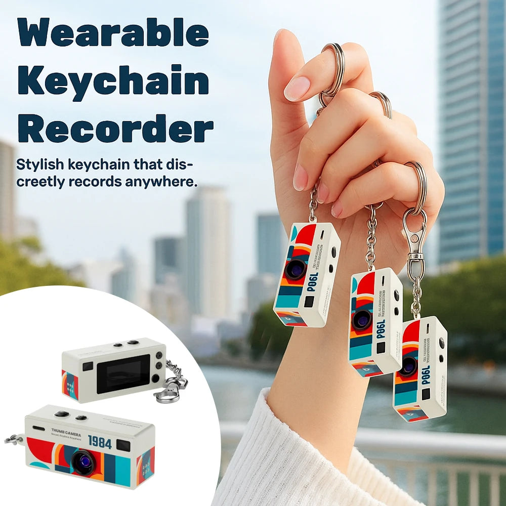 Magecam Digital Camera 0.96 Inch Keychain Camera