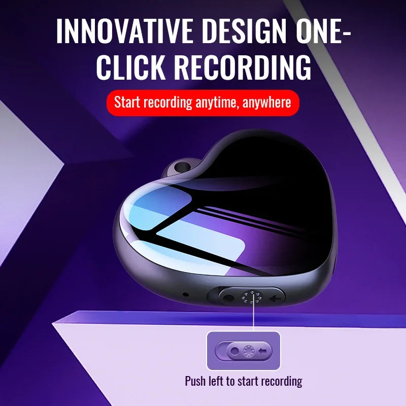Heart Shape Voice Activated Recorder