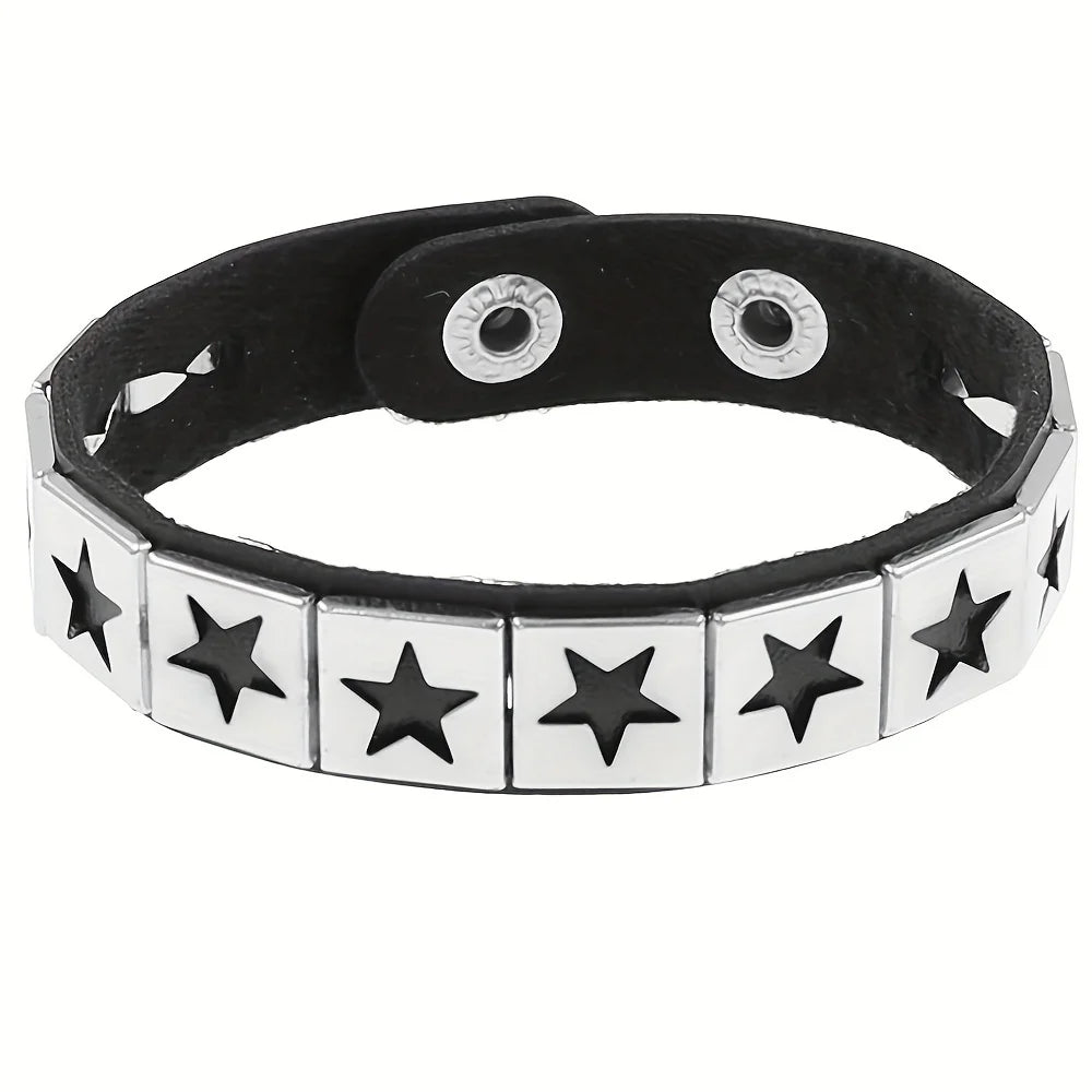 Gothic Punk Retro Multi Chain Street Dance Bracelet
