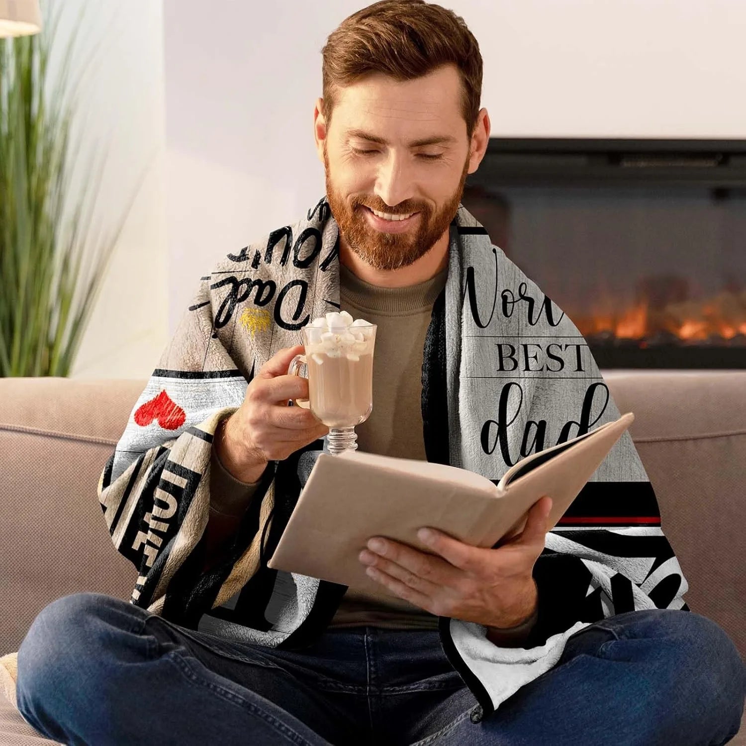 Perfect Gift to Dad Blankets