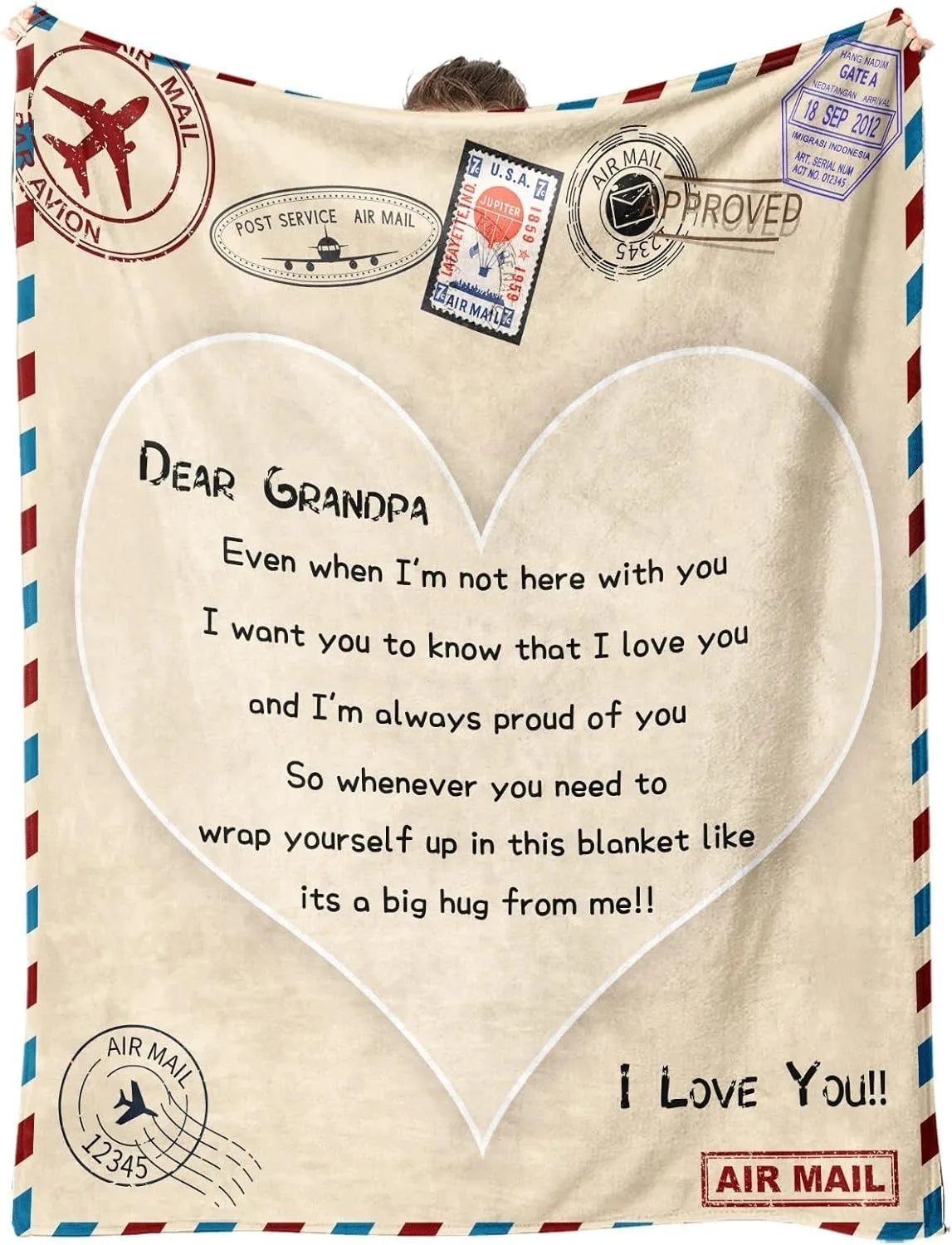 Perfect Gift to Dad Blankets
