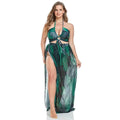 Plus Size Bikini Set Cover Up Women's 3 Piece Bikini Sets