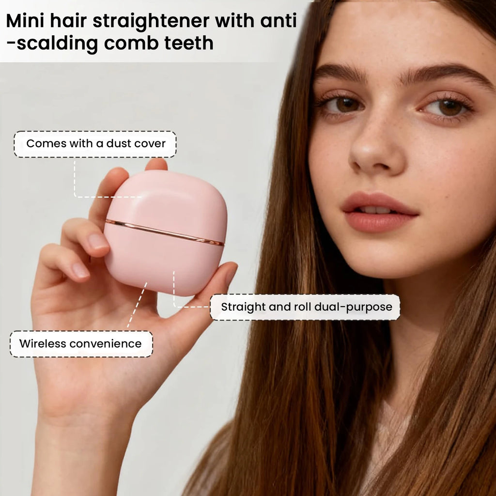 Wireless Hair Straightener Brush