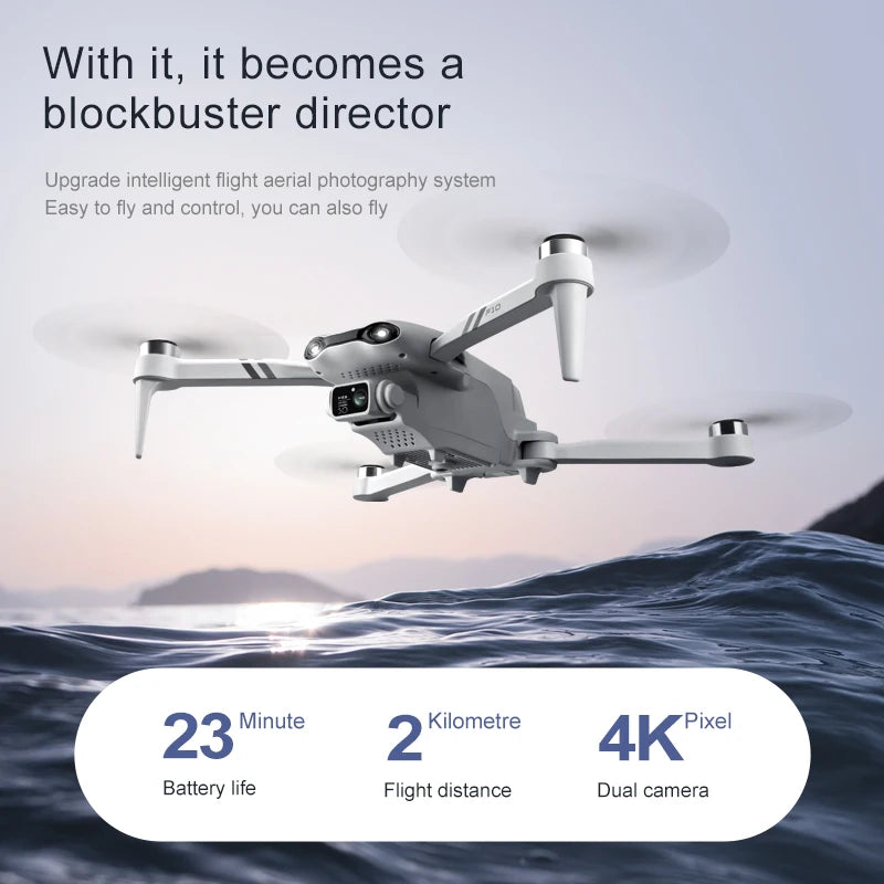 4DRC F10 RC Drone GPS 6K HD Dual Camera