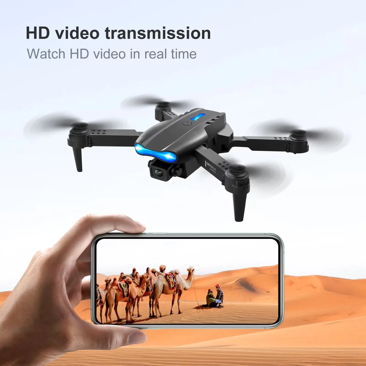 2026 Upgraded E88PRO MAX Foldable Drone Features Dual Cameras