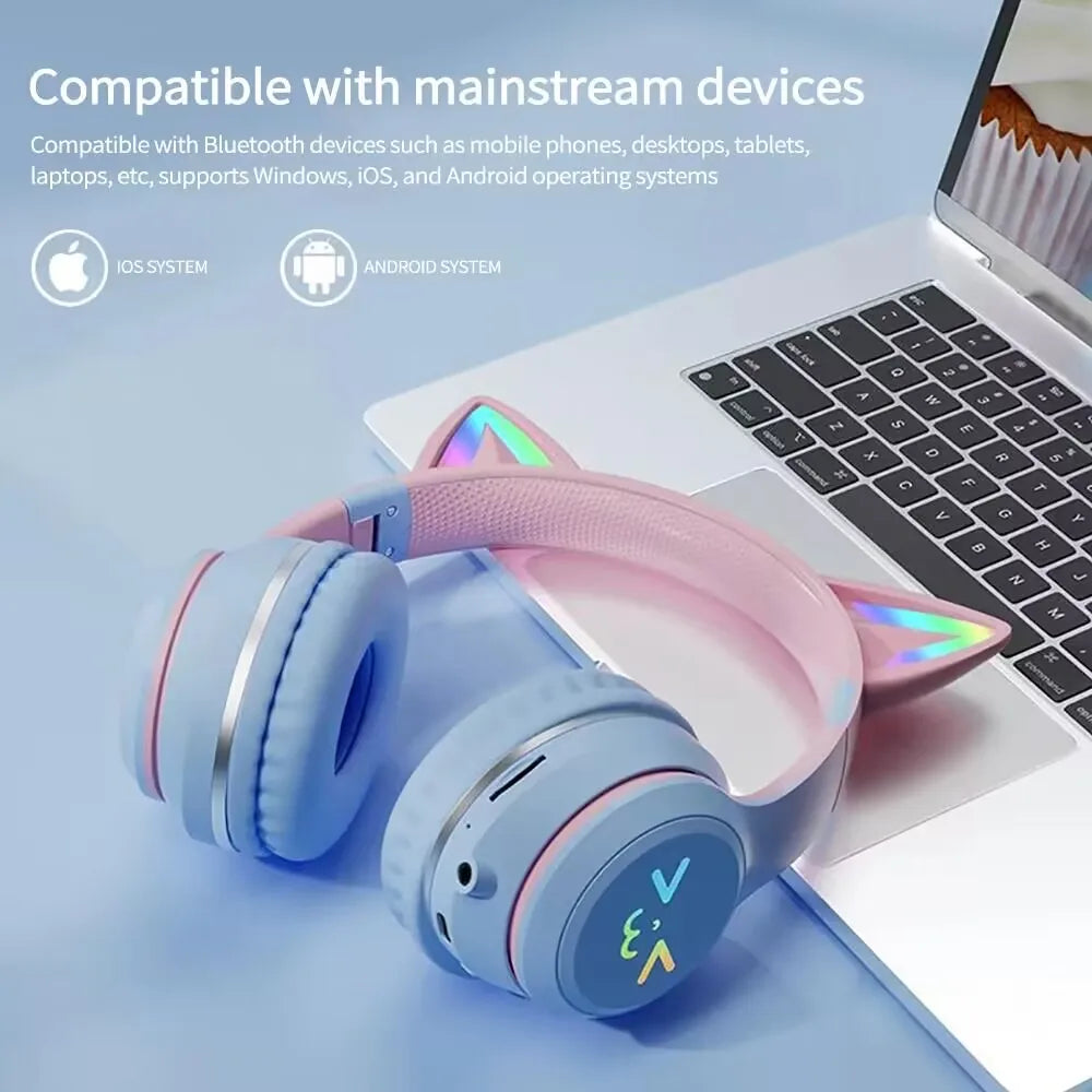 GRB Glow Gaming Headset Gamer