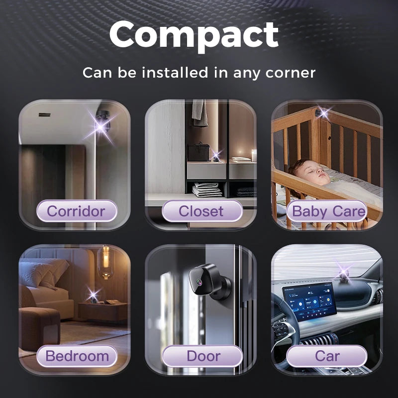 Mini Wireless WiFi Camera FHD 1080P