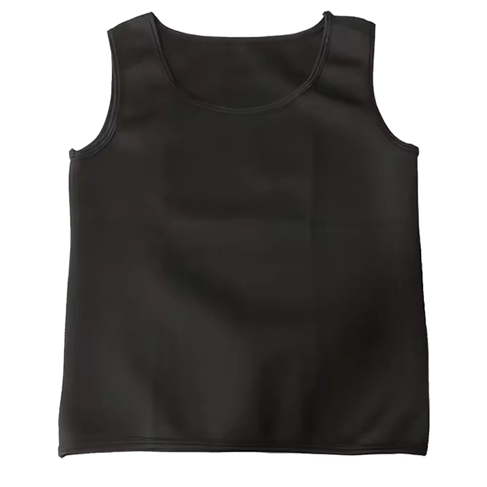 Men Training T-shirts Sauna Effect Sports Vest Exercise