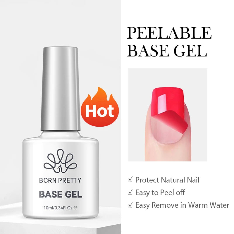 BORN PRETTY Super Top Coat and Base Gel Nail Polish