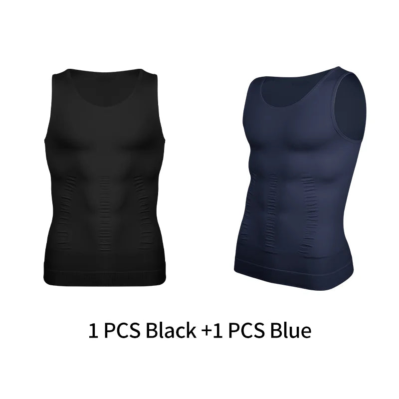 Mens Slimming Body Shaper Vest