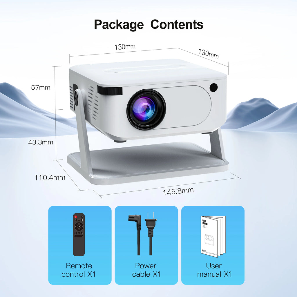Mini Smart Projector with Native 720P Support