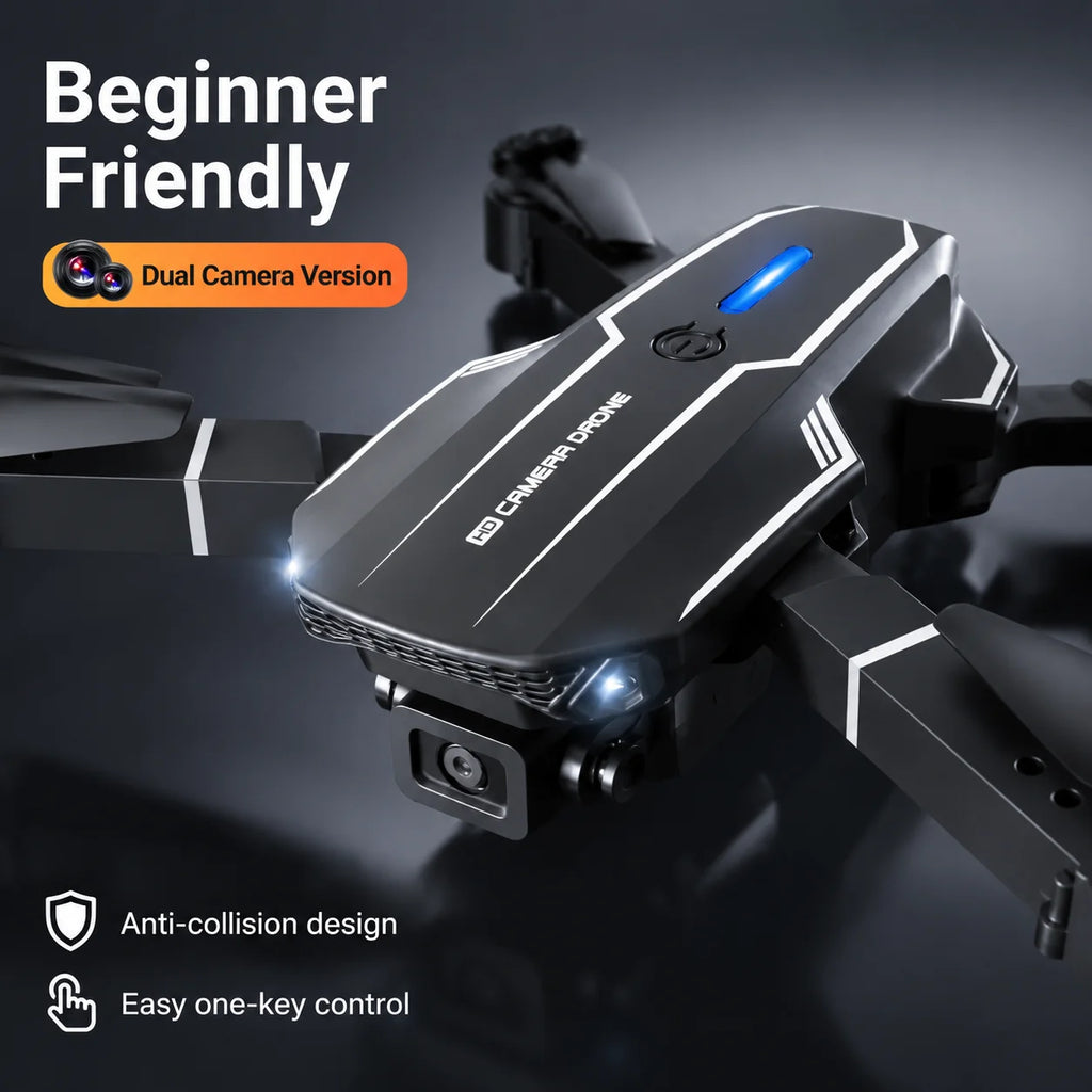 ZNLYRION S101 Foldable RC Drone 4K HD Dual Camera