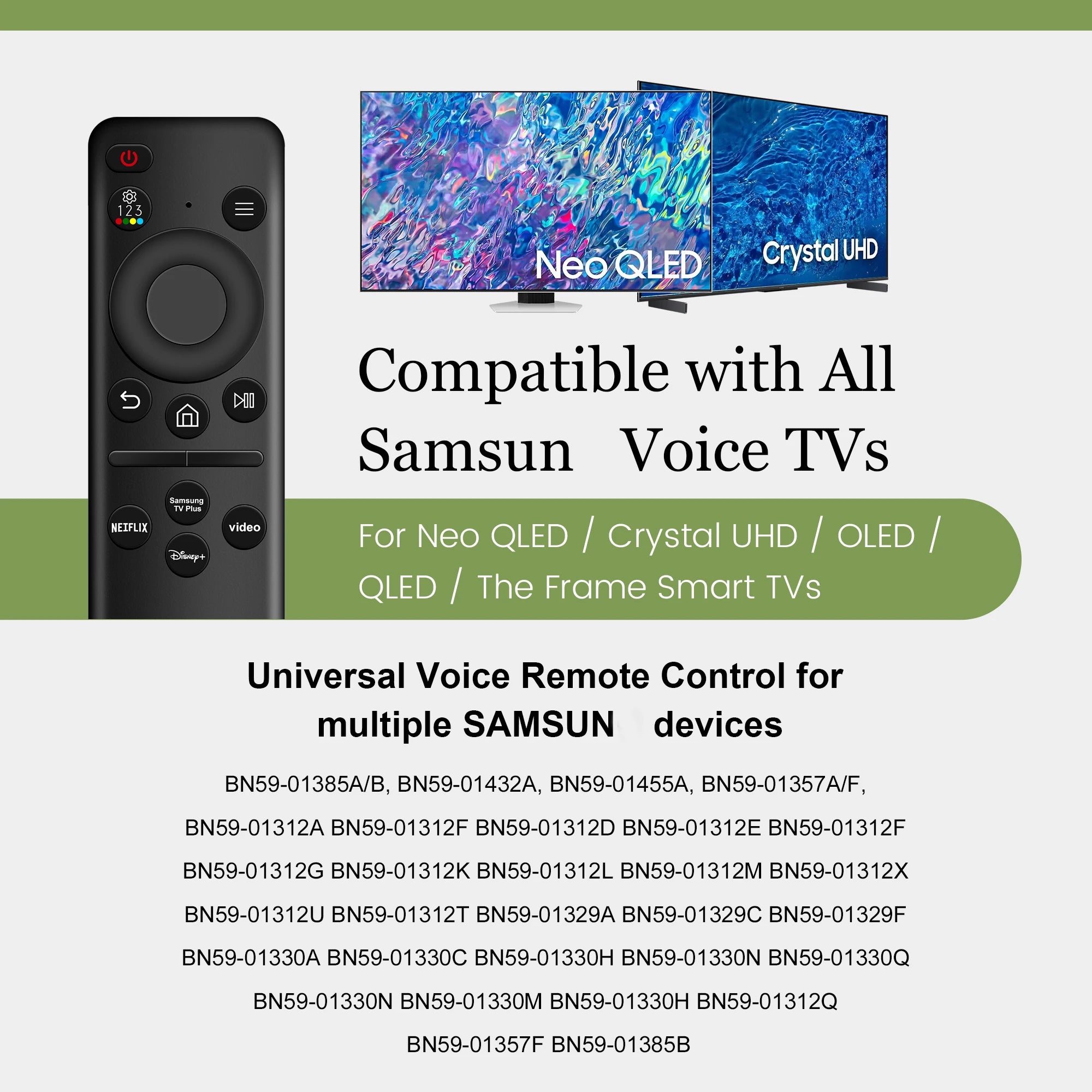 Remote Control for Samsung Smart TV