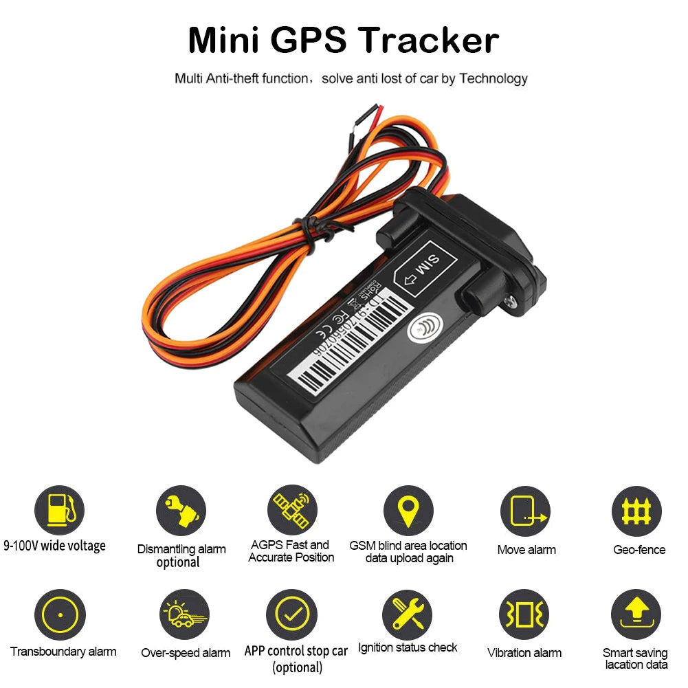 Mini Waterproof Builtin Battery GPS tracker