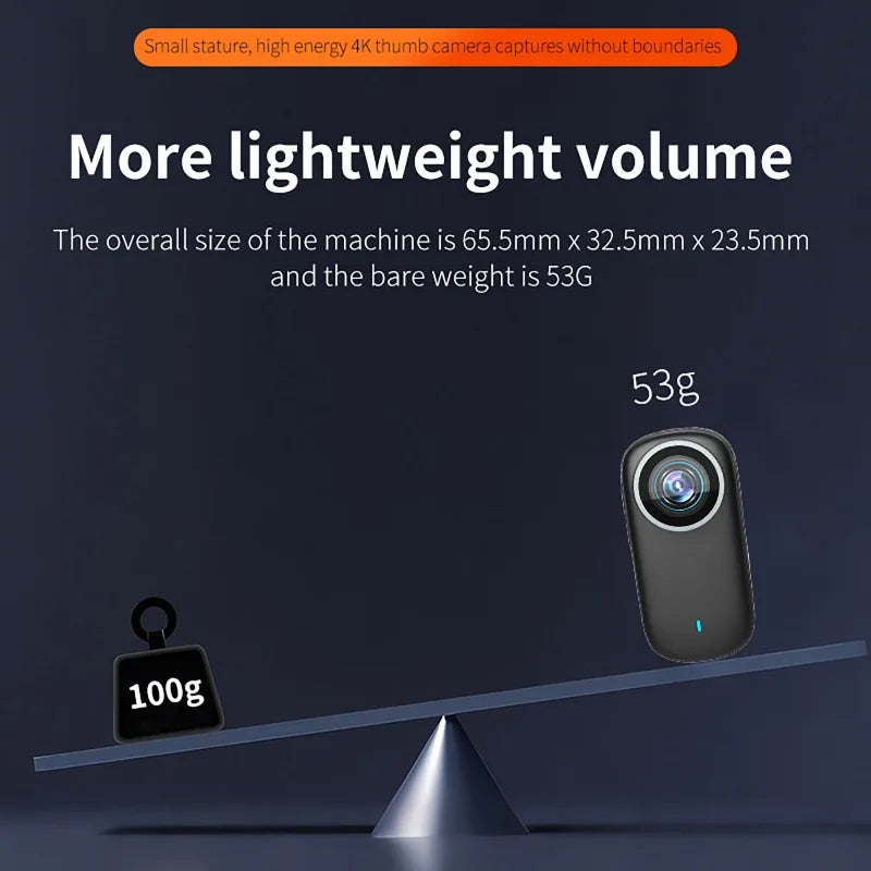 4K WiFi Bodycam Action Bike Camera