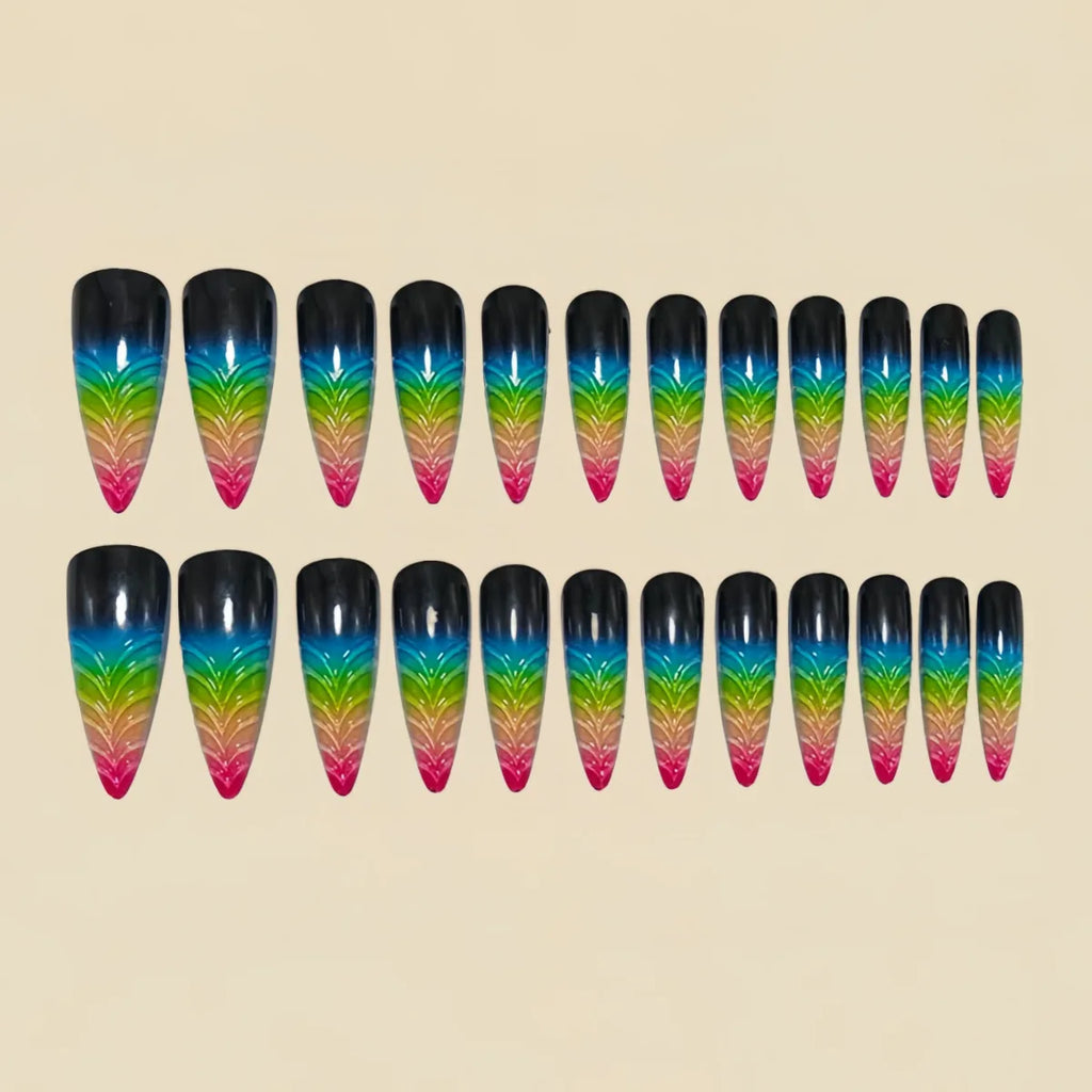 3D Long Press On Nails