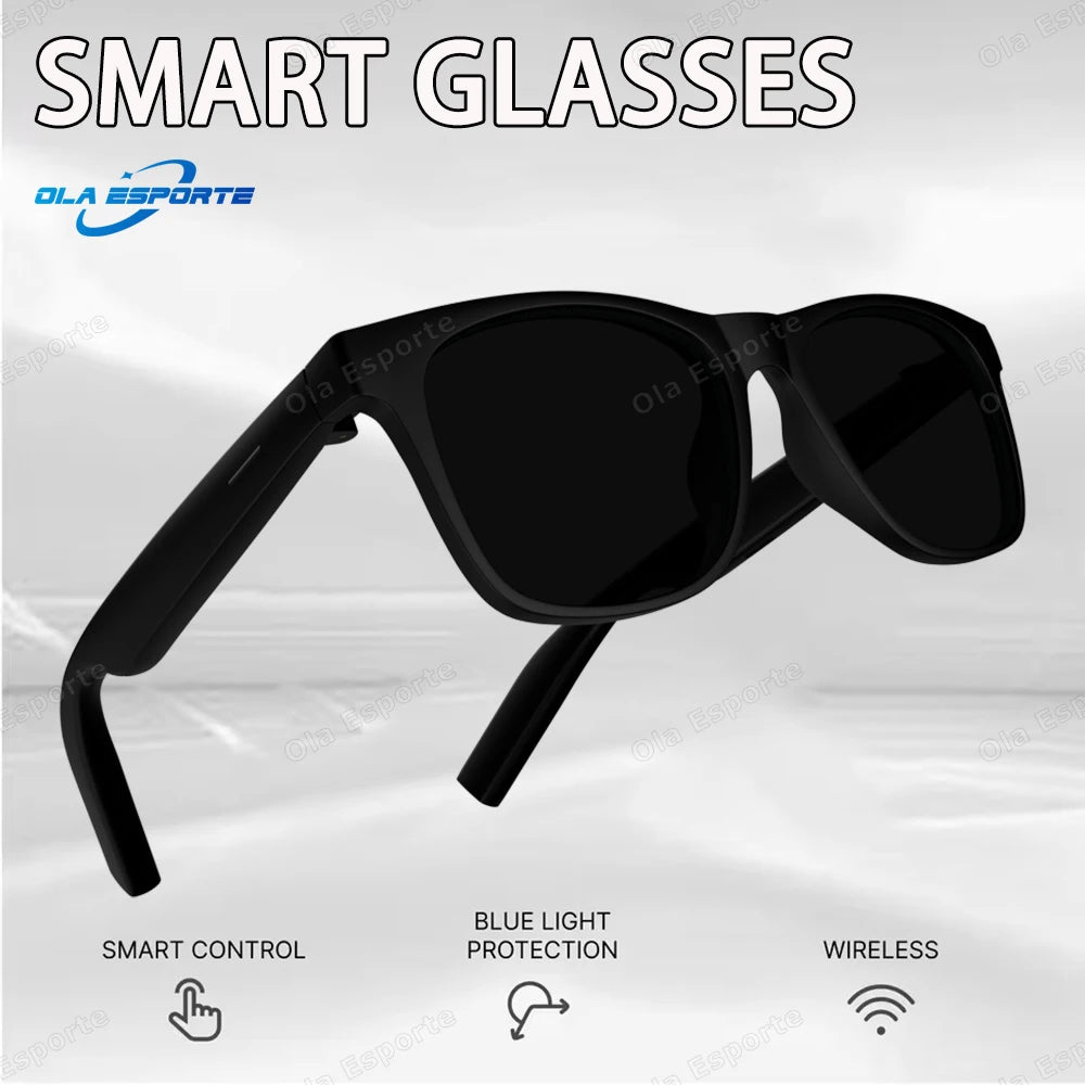 Smart Glasses AI Voice Assistant Intelligent Bluetooth Call Glasses