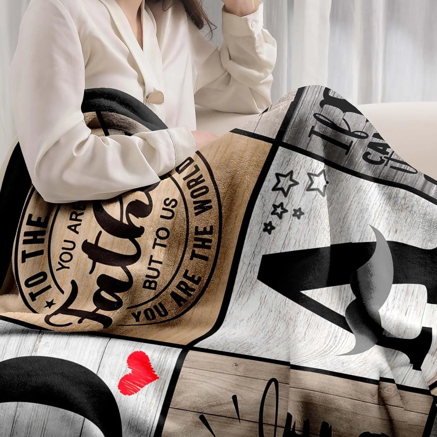 Perfect Gift to Dad Blankets