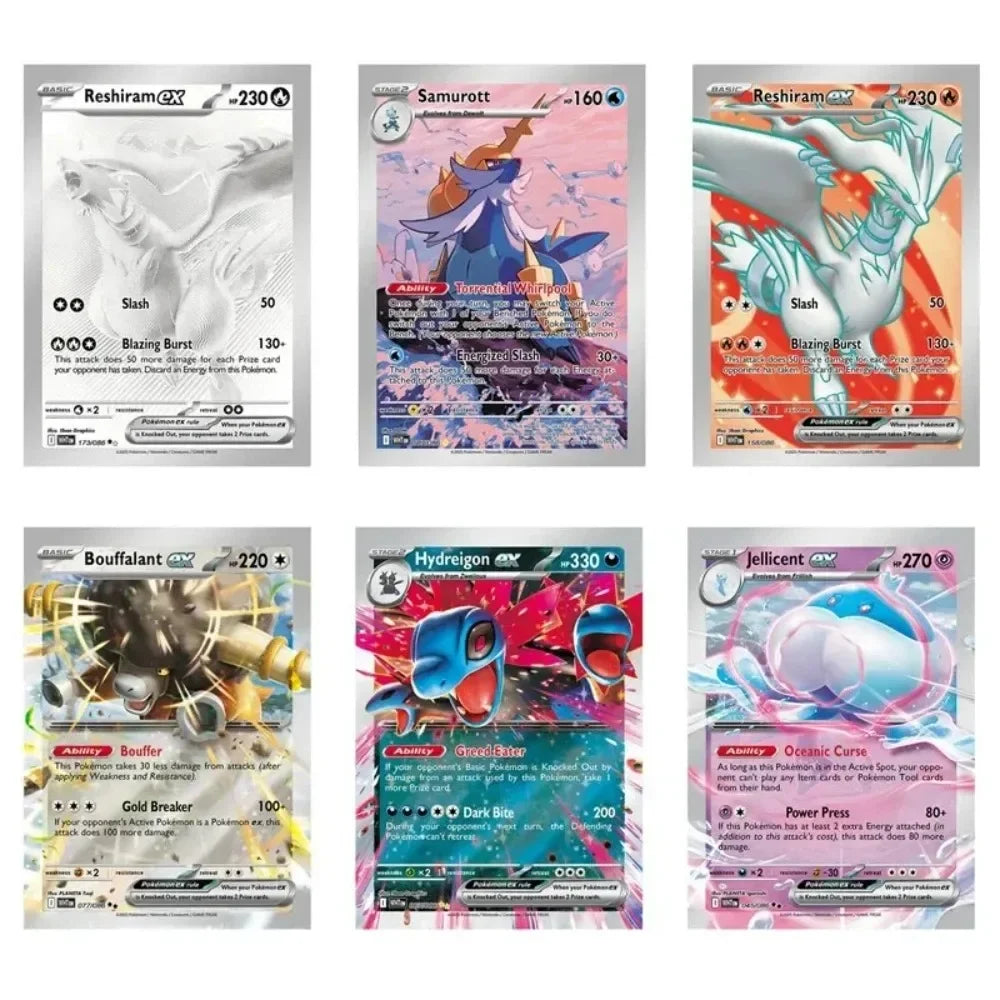 360pcs English Pokemon Cards Trade Game Cards