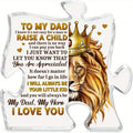 Puzzle Acrylic Sign Father’s Day Gift