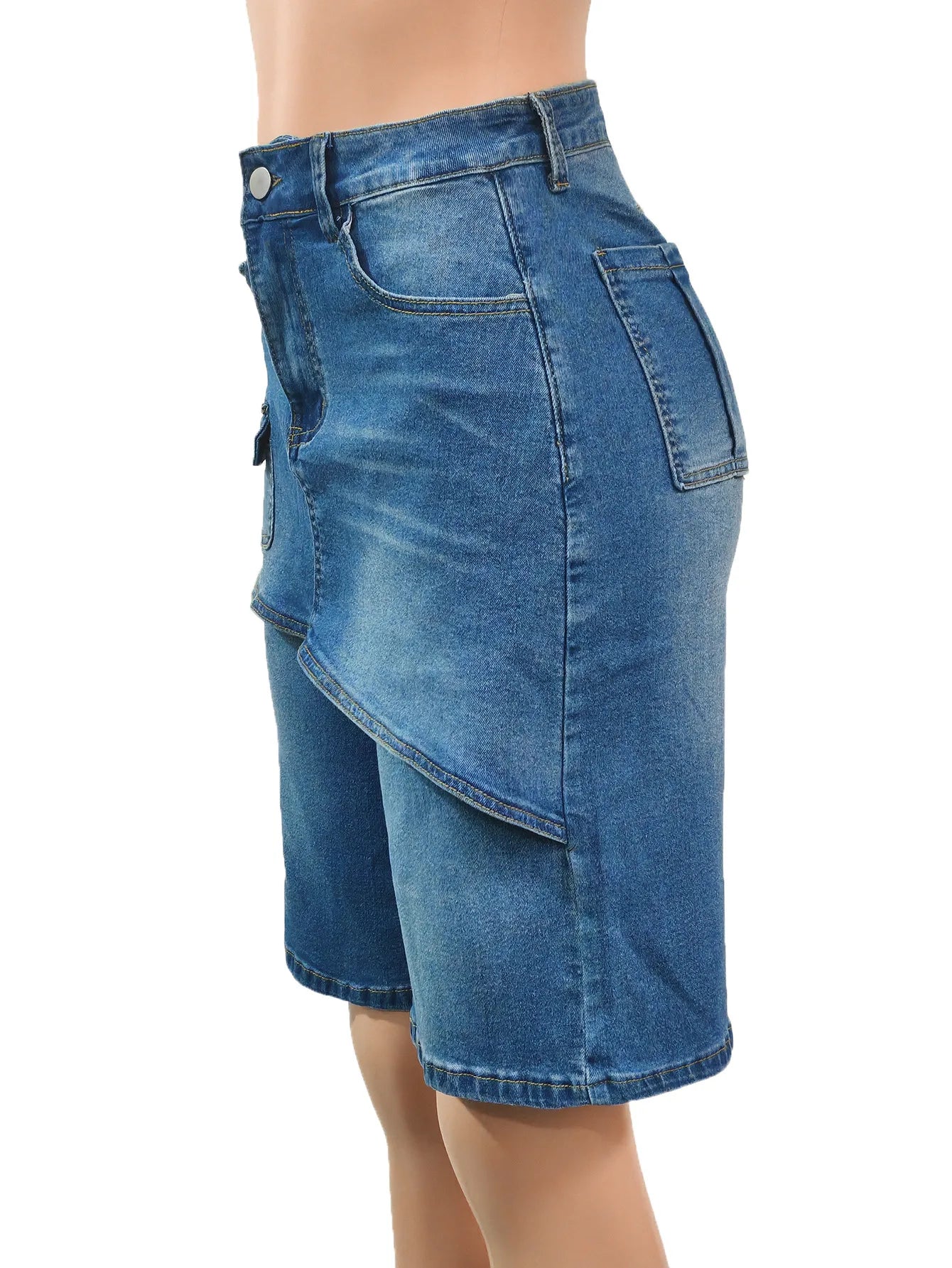 Vintage Streetwear Jeans Cargo Shorts