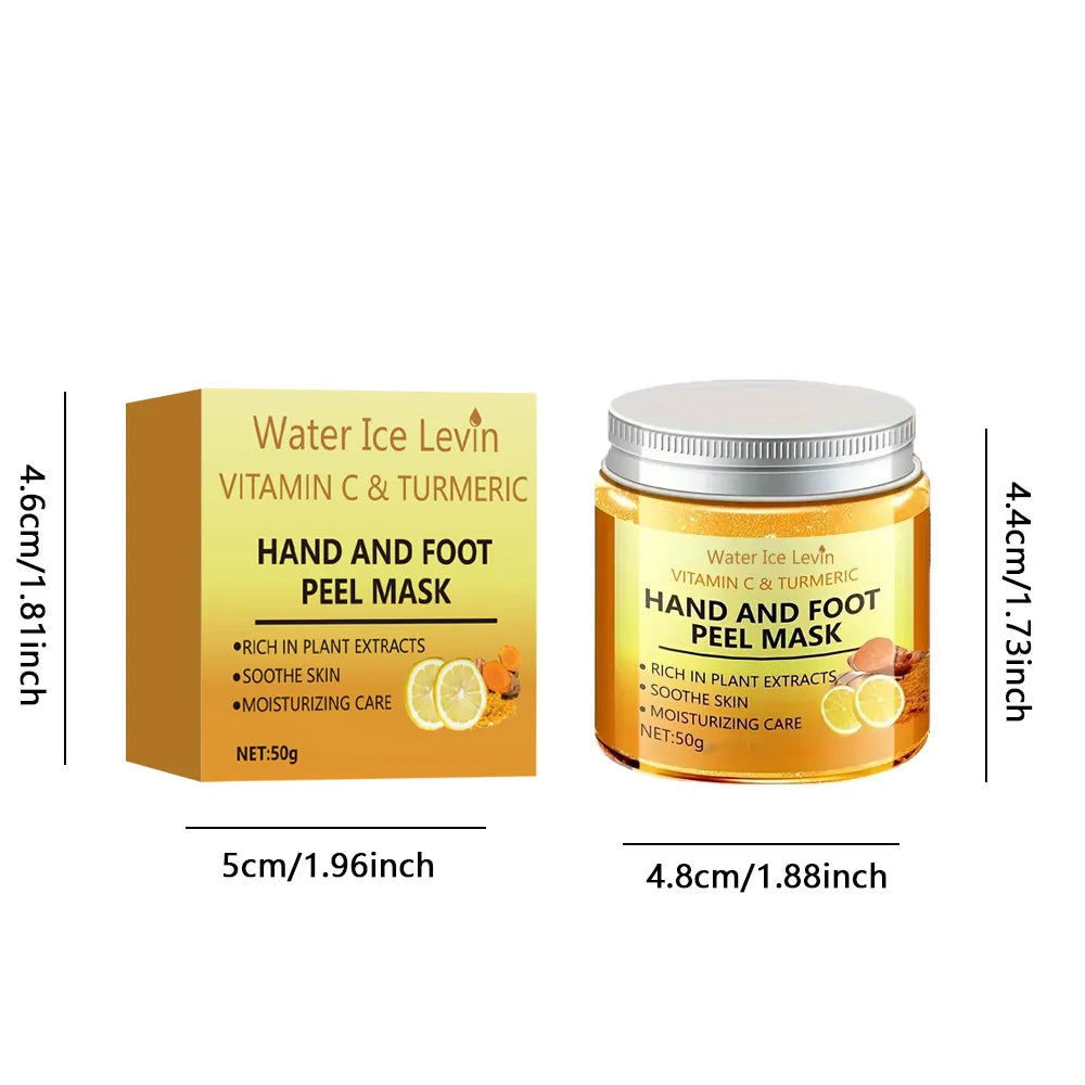Vitamin C and Turmeric Hand and Foot Wax Mask