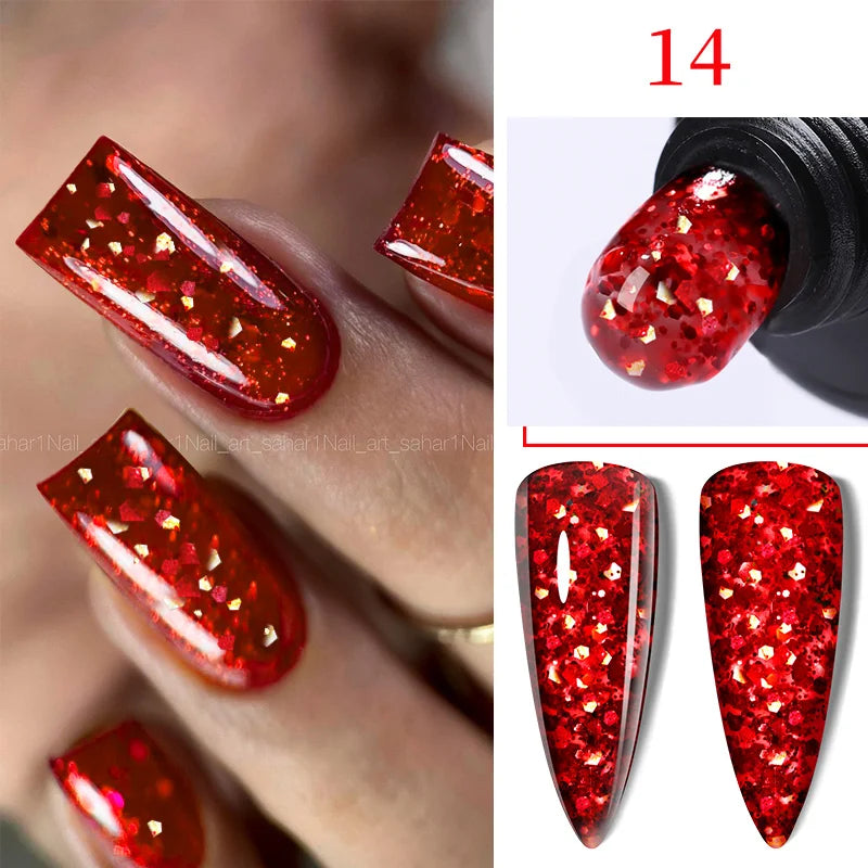 LILYCUTE 15ML Quick Extension Gel Nail Polish