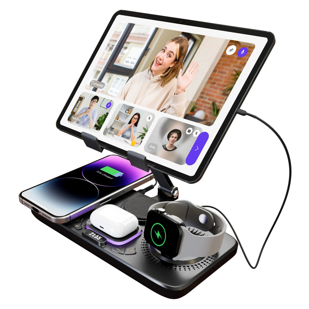 7 in 1 Wireless Chargers Station