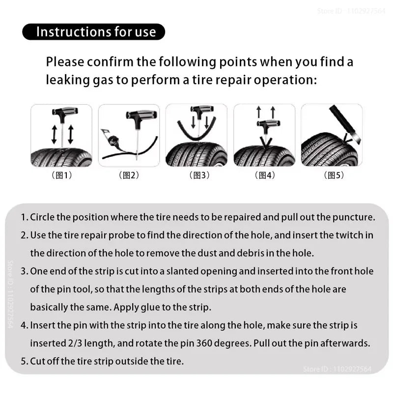 Auto Tire Repair Kit
