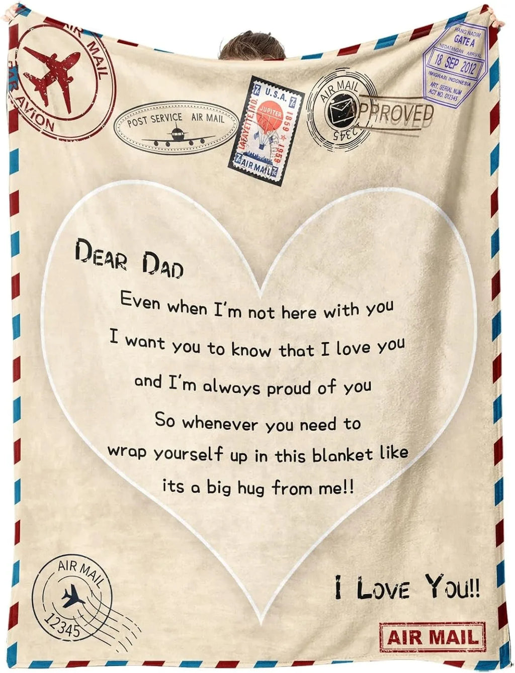 Perfect Gift to Dad Blankets