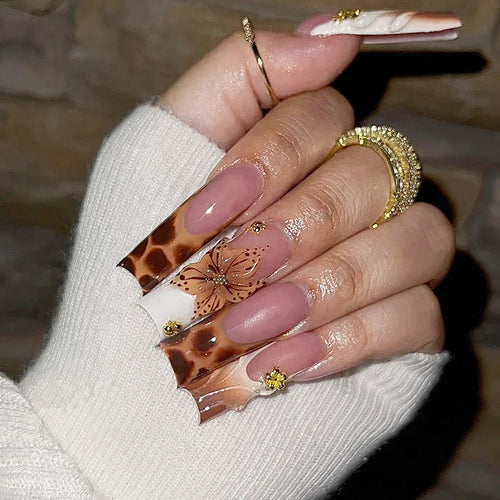 24pcs Extra Long Press on Nails