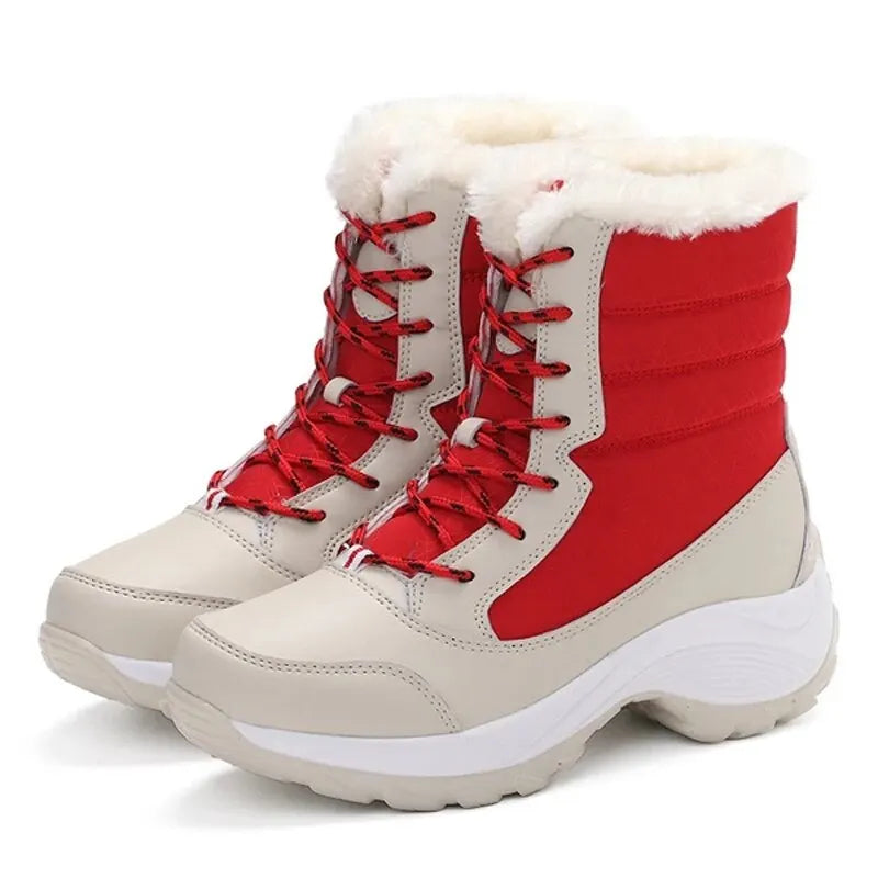 Women Waterproof Heel Boots